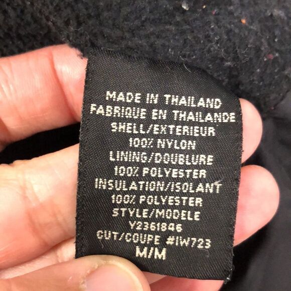 Guess Jeans M Ladies Black Quilted Puffer Jacket - Picture 12 of 14